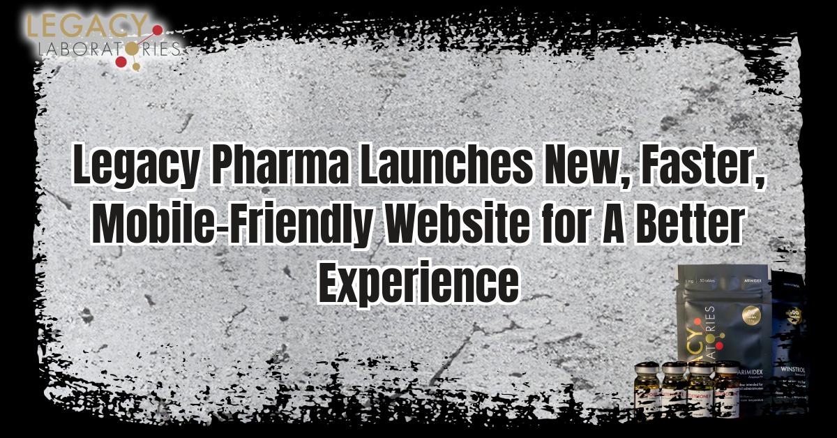 Legacy Pharma - New online website announcement: Order online steroids in Canada