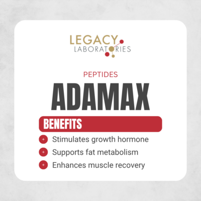 Adamax Peptides sold in Canada | Legacy Pharma | Canadian Anabolics